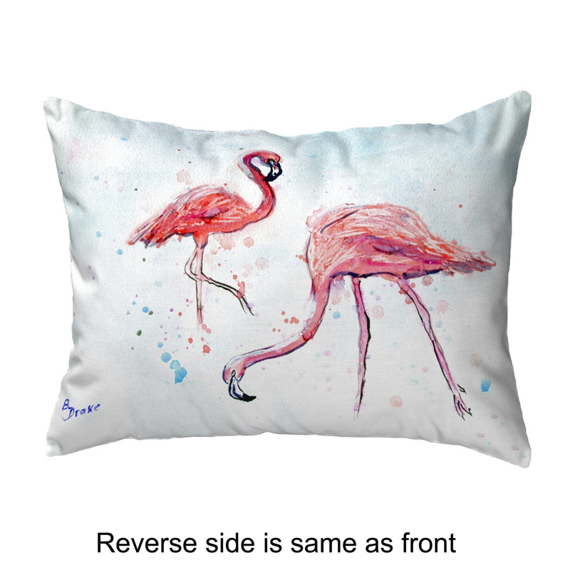 Outdoor Reversible Throw Pillow