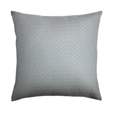 Geometric Cotton Reversible Throw Pillow