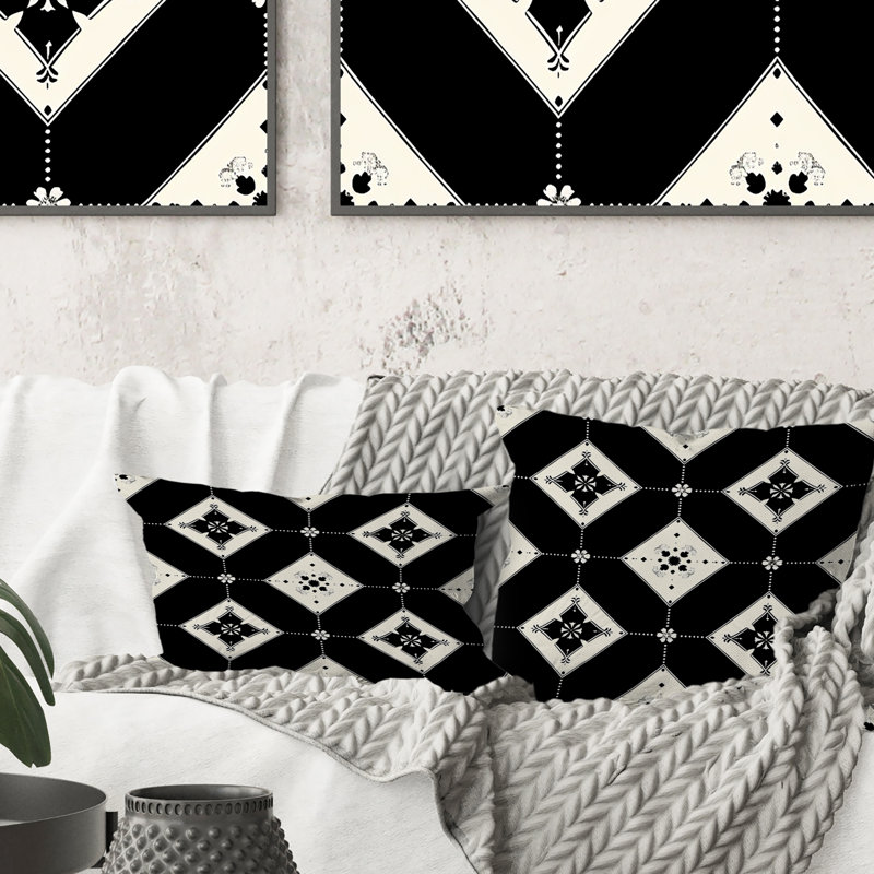 Coussin lombaire Argyle Glamour - Glam