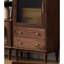 Armoire décorative arquée en verre Simple-1720986310