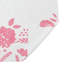 Rideau de douche simple à motif floral
