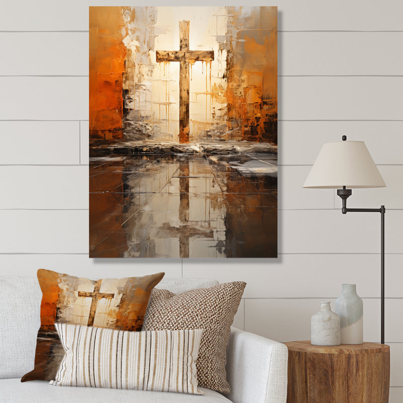 Iayana Christianity Christian Devotion, H 40 po x l 30 po x P 1,5 po, Toile tendue