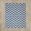 Chevron Wool Hand Woven Area Rug-1187018041