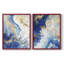 ABSTRACT Series CD III - Reproduction encadrée de qualité supérieure - prête à être accrochée - aucun clou requis - aucun clou requis-268396769-268396770
