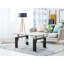 Table basse moderne en verre transparent avec rangement double couche, parfaite pour le salon et le bureau-603923408-603923420
