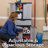 Storage Cabinet with 2 Adjustable Shelves and Center Drawer-53436889