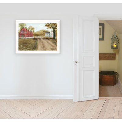 «Summer in the Country», art mural encadré pour le salon, décoration murale par Billy Jacobs