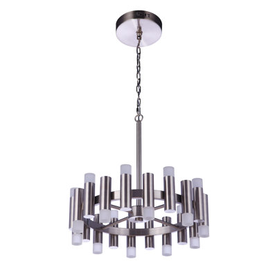 Blerton 20 - Light Cylinder Chandelier
