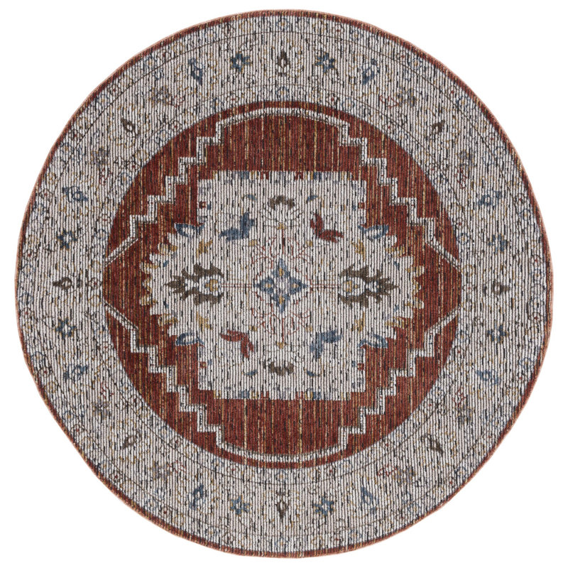 Sierra Performance Oriental Rug, Round 6'
