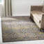 Castilla Hand Tufted Wool Blue/Gold Area Rug-634664427