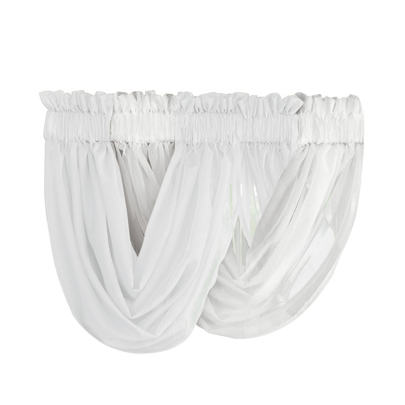 Furman Swag Window Valance, White