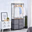 Hayrani 83cm Clothing Rack