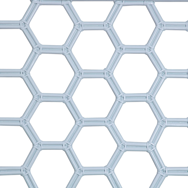 Honeycomb Bed, Queen, Regatta Blue
