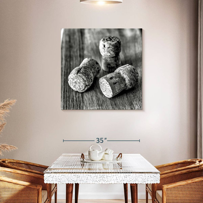 Yarlin Corks IV, 36" H x 36" W