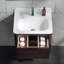 Meuble-lavabo mural de style médiéval 24 po