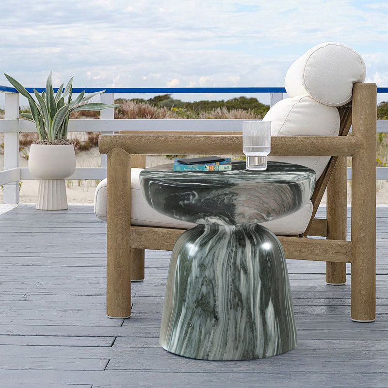 Table de bout Rainmund, Vert