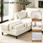 Canapé d'angle Cloud de 366 cm (144 po), canapé modulaire en forme de U avec pouf de rangement-1426173323-1426173320