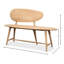 Banc en bois massif