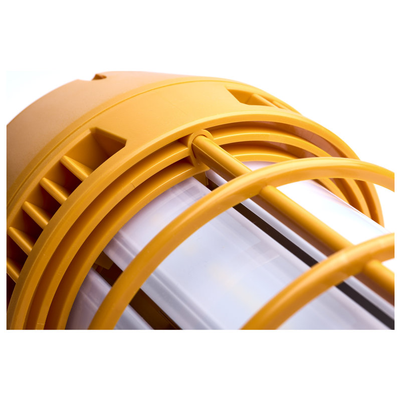 LED Temporary Work Light 5000K CCT 120 Volt, 9.74" H x 5.43" W x 5.43" D