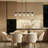 Elliyanna 5 - Light Dimmable Linear Chandelier Modern Farmhouse Chandelier Entry Chandelier Dinning Room Chandelier