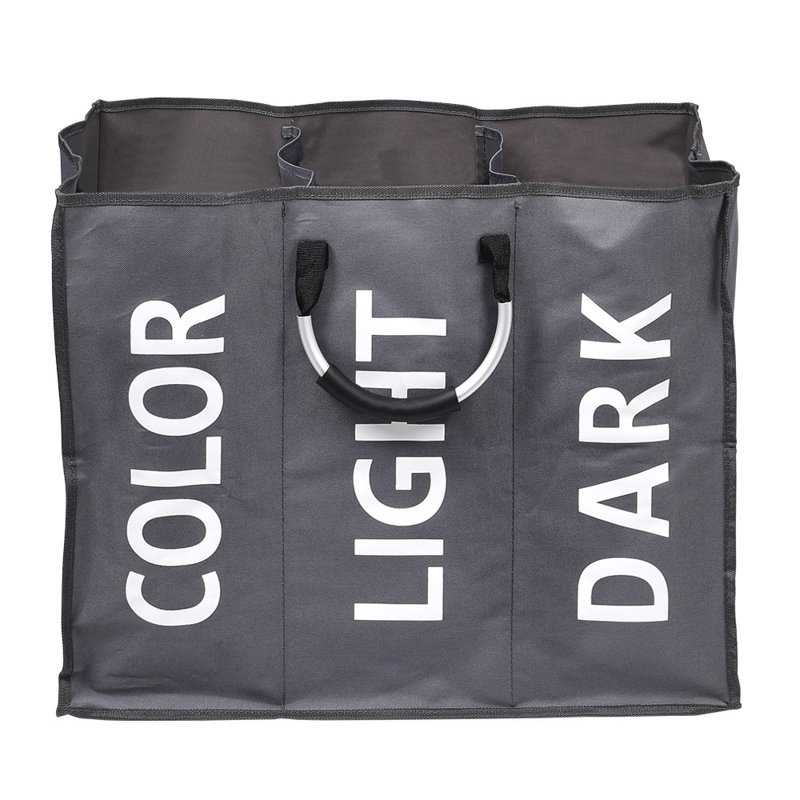 Laundry Basket, Dark Grey