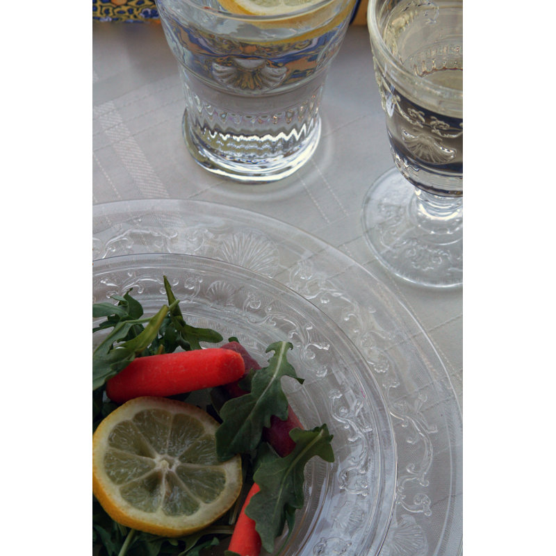 Versailles Glass Dinner Plate