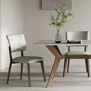 Modern  Rectangular Rock Slab Dining Table Sets