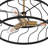 Juanesha Retro Metal Drum Semi-Flush Mount