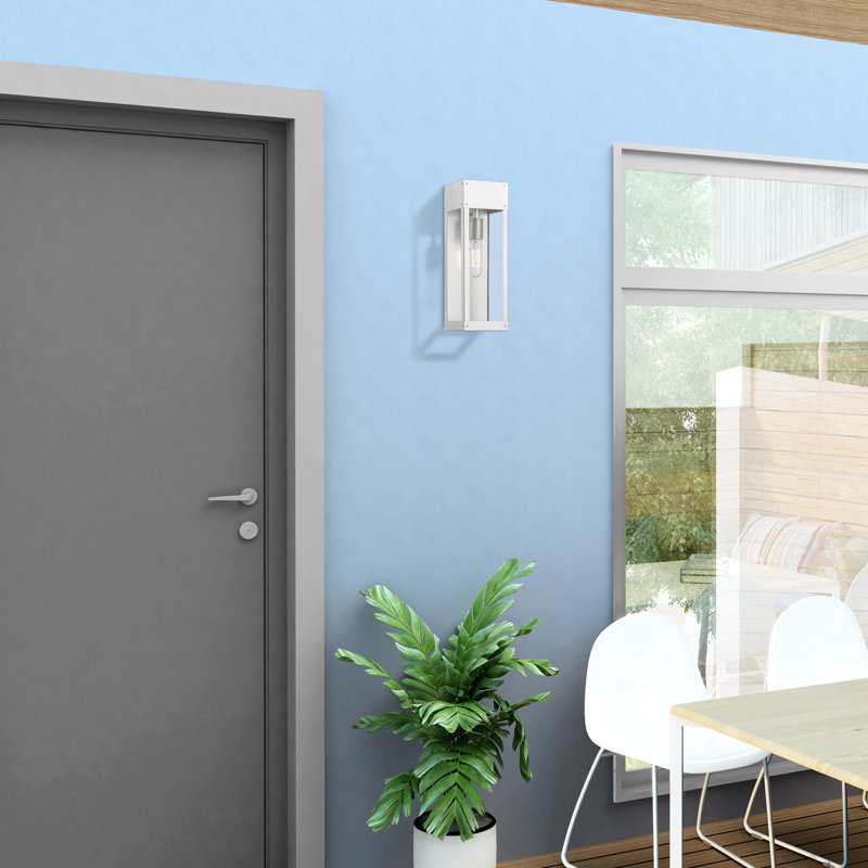 Pippo Wall Light, Painted Satin Nickel/Brushed Nickel