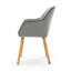 51cm H Upholstered Upholstered Back Armchair-1346148612-1346148617