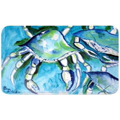 Tapis de bain White Crabs