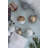 D3" Christmas Ball Ornaments, Glass Decorative Hanging Ball Christmas Tree Ornaments for Holiday Party Decorations, Set of 12