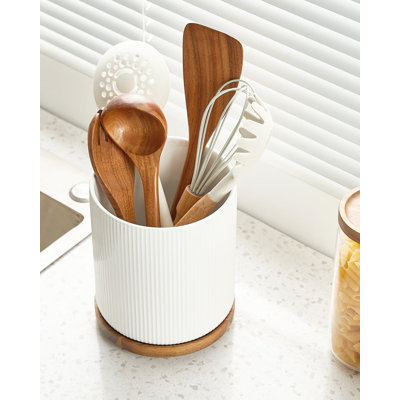 Large Rotating Cutlery Rack