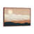 Classic Brown Wood Floater Framed