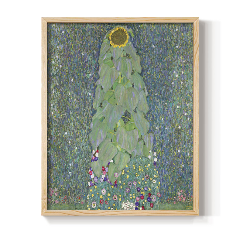 Gustav Klimt XVIII, H 14 po x l 11 po, Naturel