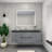 Castin 60" Wall-Mounted Single Bathroom Vanity Set-1185147563