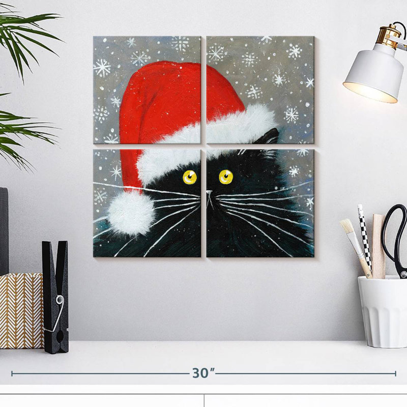 Brampt père Noël, H 18 po x l 18 po