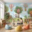 Papier peint nature fantaisiste Treehouse-1778428867-1778428876