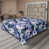 Violet, gris, bleu sarcelle, indigo / floral est en rupture de stock