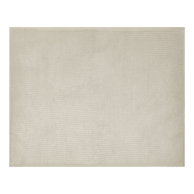 ILEN Cotton No Pattern Bedspread, Light Beige
