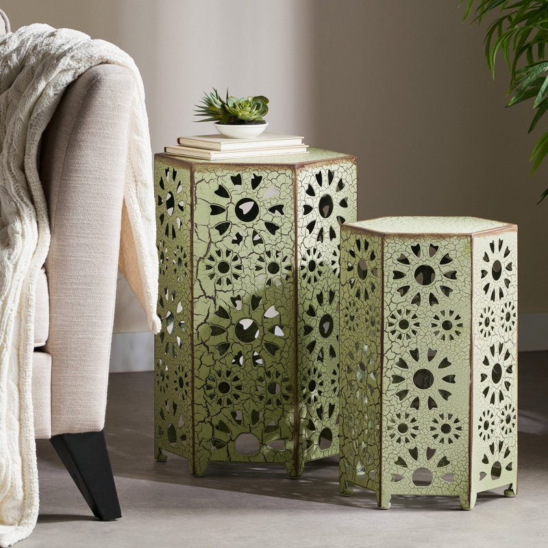 Table d'appoint, Vert
