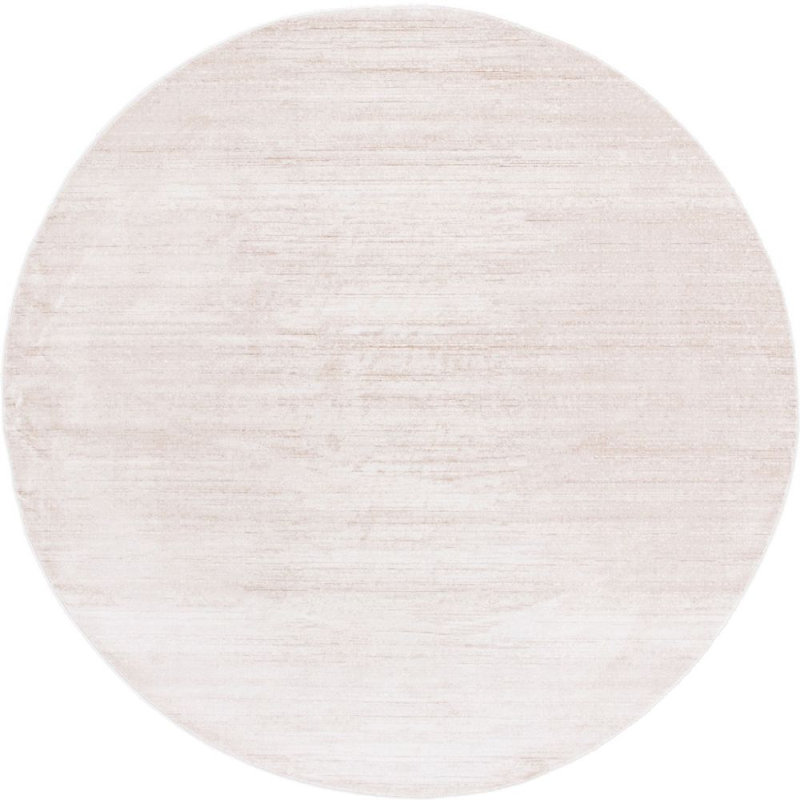Heights Abstract Indoor Rug, Round 8'