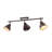 Drakeford 35.375'' 3 -Light Fixed Track Track Kit with Dimmable and Adjustable Head-543624330-661358184