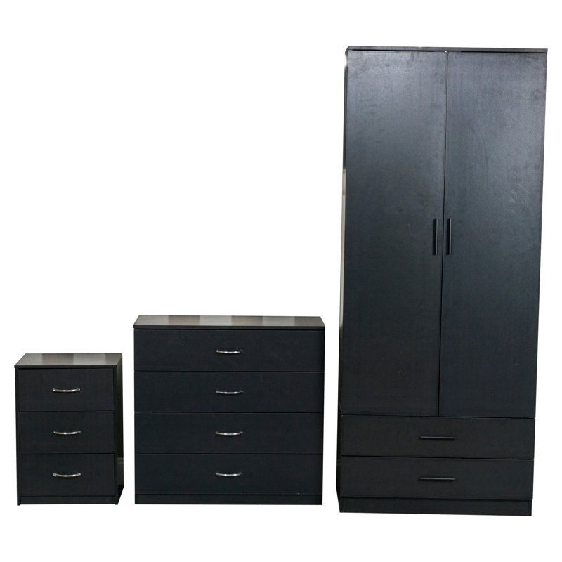 Follansbee Piece Bedroom Set, Black