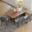 Chaise rembourrée en similicuir-1103780905