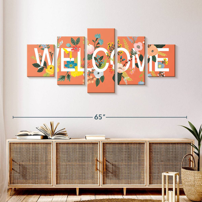 Panneau mural Wild Garden Welcome