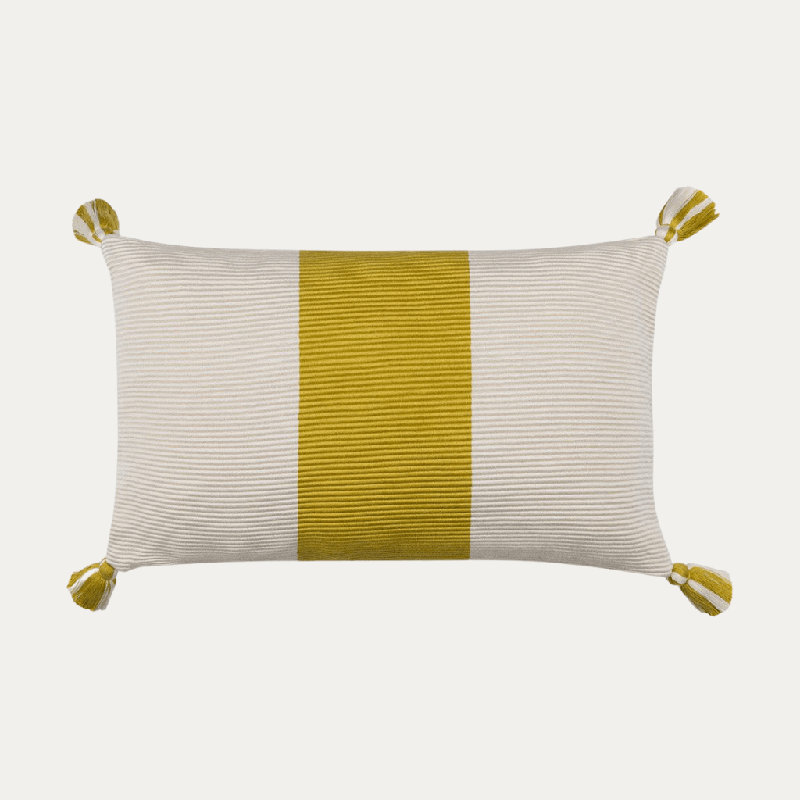 Laguna Rectangular Cotton Pillow Cover & Insert, Citrus