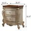 Table de chevet 2 tiroirs-125492217