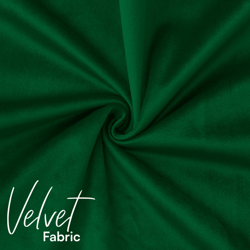 Plain Velvet Cushion Cover-(Pack of 4), Embrald