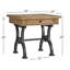 Table de bout à tréteaux Luevano